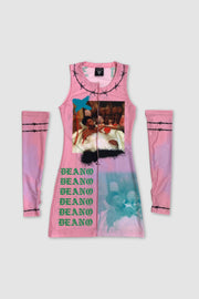 PINK DEANO DAY DRESS