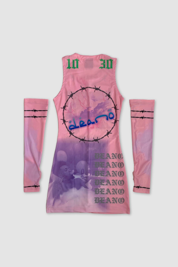 PINK DEANO DAY DRESS