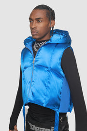 LIFE VEST PUFFER COBALT