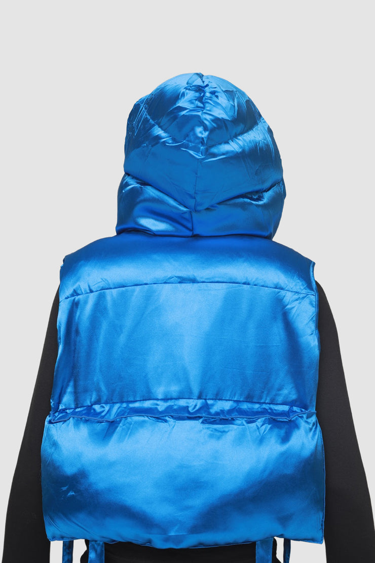 LIFE VEST PUFFER COBALT